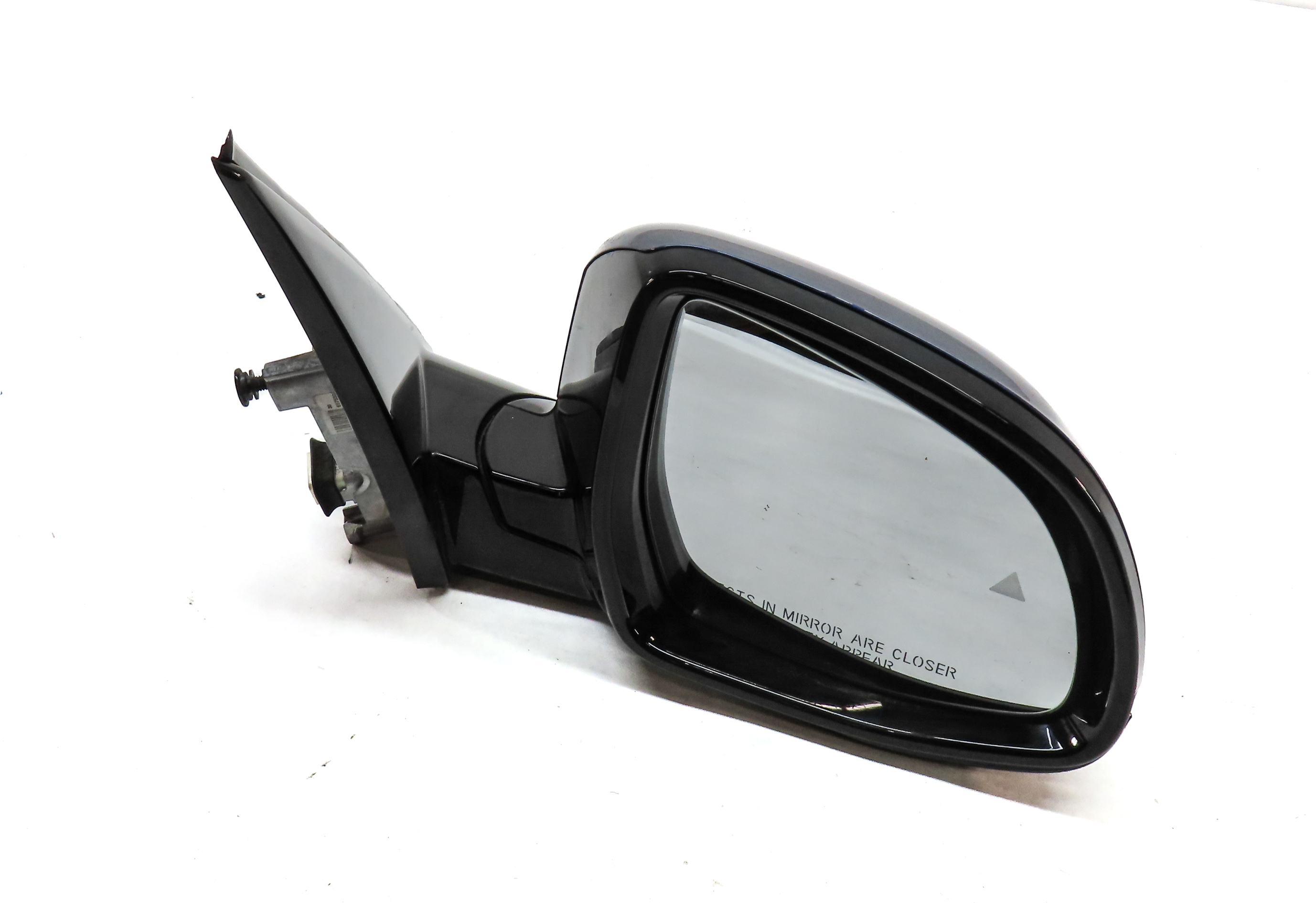 18-23 BMW X3 G01 FRONT RIGHT PFOLD HEAT DIM BLIND SPOT MEM DOOR MIRROR (BLUE) — exact item pictured